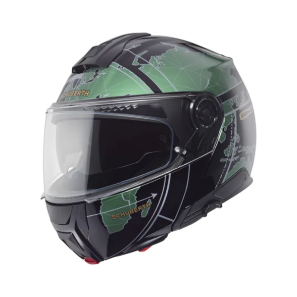 Motorhelmen Schuberth C-5 Globe Green 