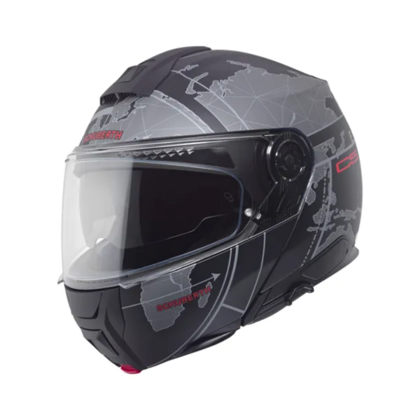 Motorhelmen Schuberth C-5 Globe Grijs